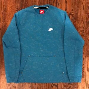 Men’s Nike Pullover Sweater, bright blue, size M